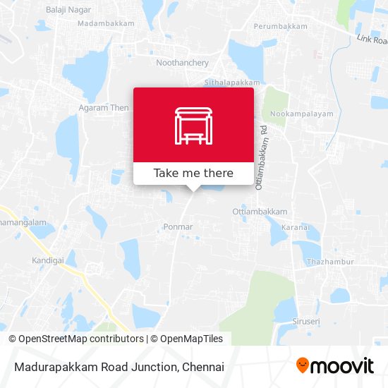 Madurapakkam Road Junction map