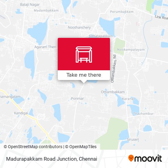 Madurapakkam Road Junction map