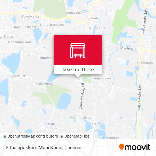 Sithalapakkam Mani Kadai map