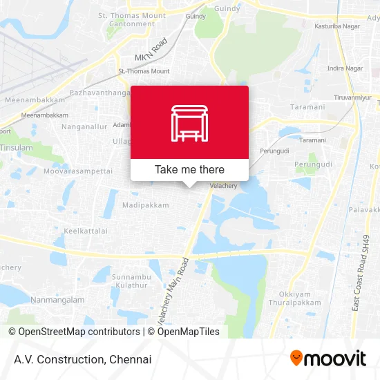 A.V. Construction map