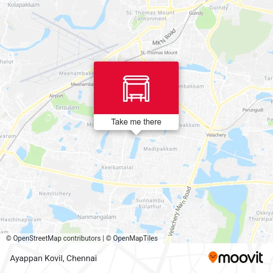 Ayappan Kovil map