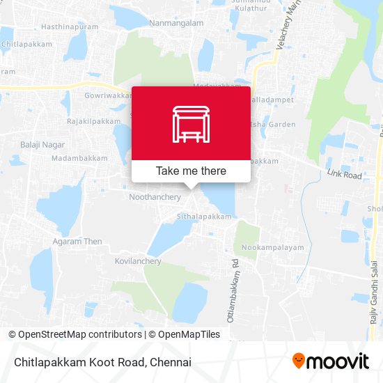 Chitlapakkam Koot Road map