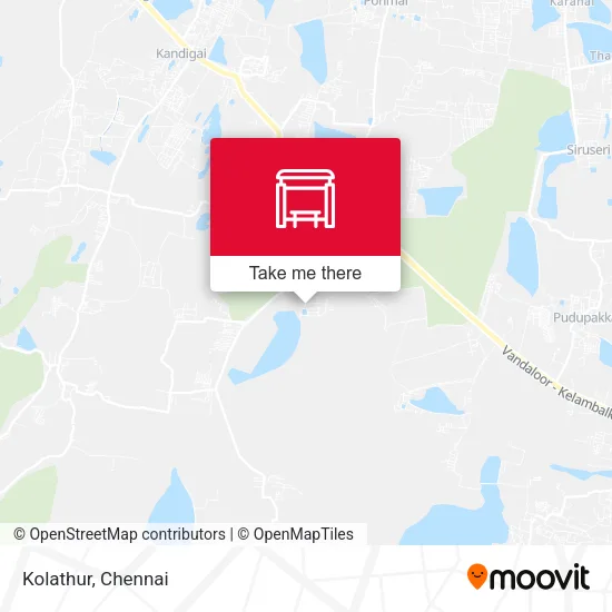 Kolathur map