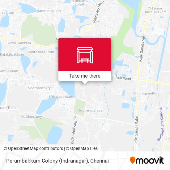 Perumbakkam Colony (Indranagar) map