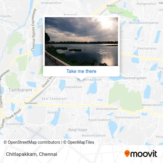 Chitlapakkam map