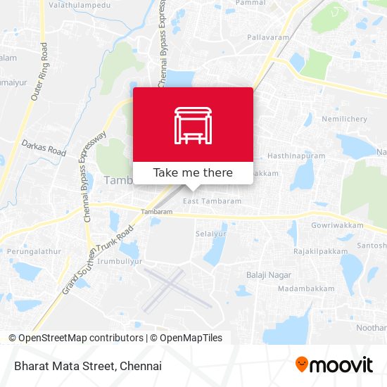 Bharat Mata Street map