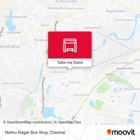 Nehru Nagar Bus Stop map