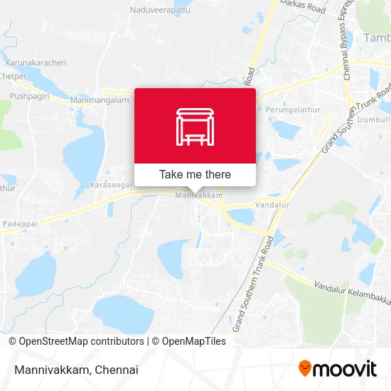 Mannivakkam map