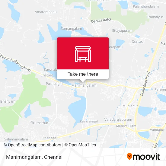 Manimangalam map