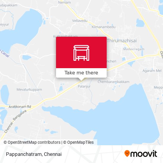 Pappanchatram map