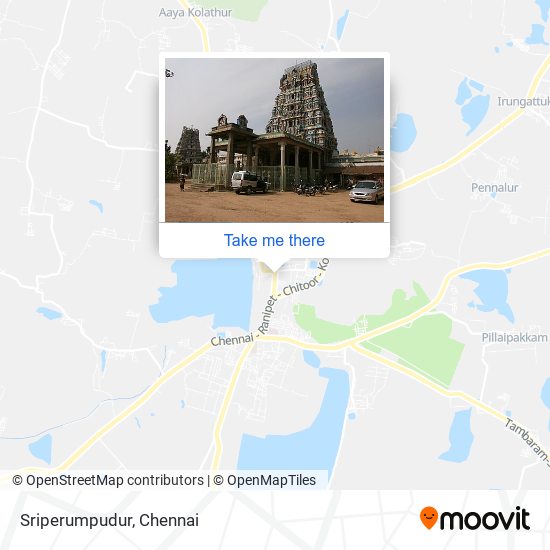 Sriperumpudur map