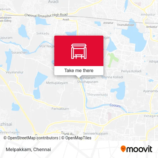 Melpakkam map