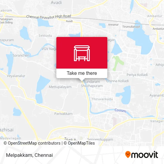Melpakkam map