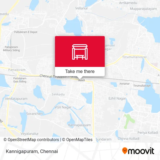 Kannigapuram map