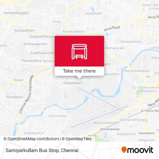 Samiyarkullam Bus Stop map