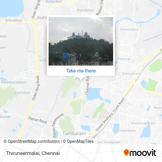 Thiruneermalai map