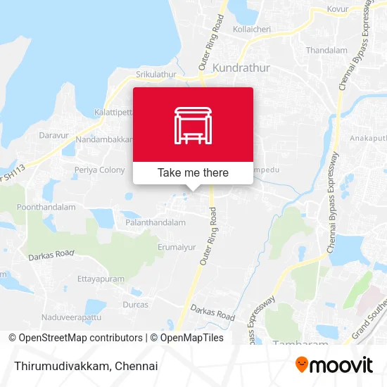 Thirumudivakkam map