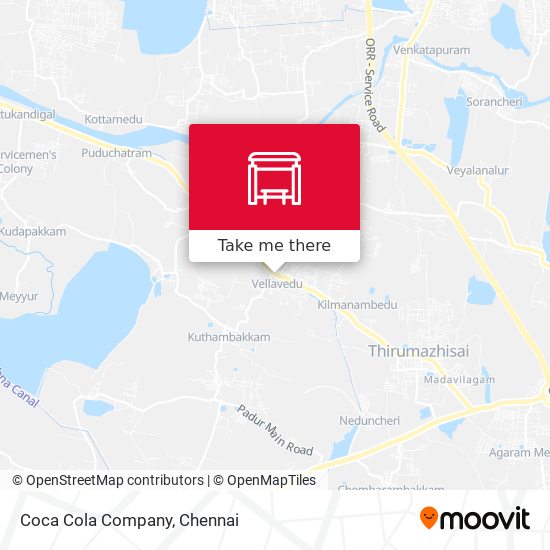 Coca Cola Company map