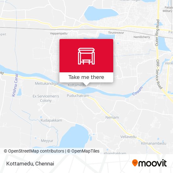 Kottamedu map