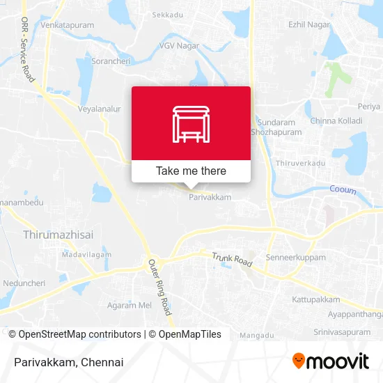 Parivakkam map