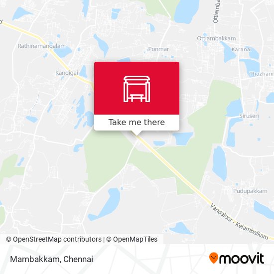 Mambakkam map