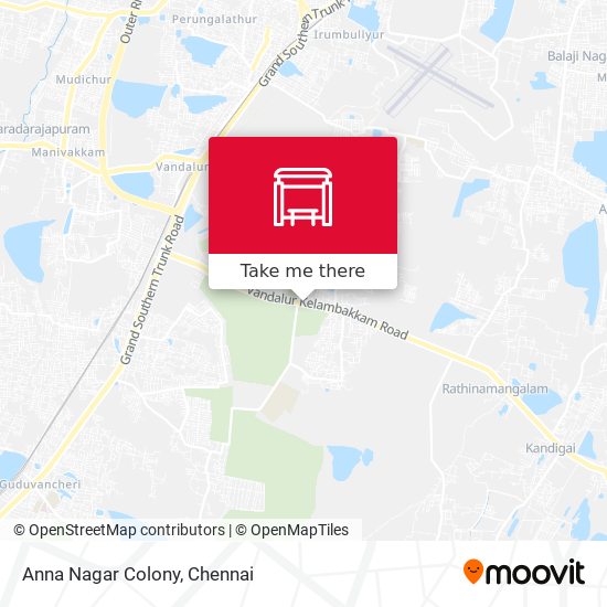 Anna Nagar Colony map