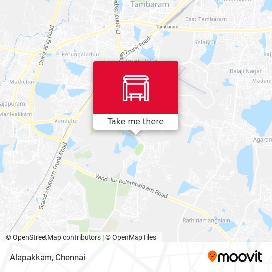 Alapakkam map