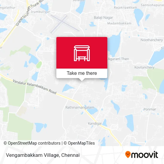Vengambakkam Village map