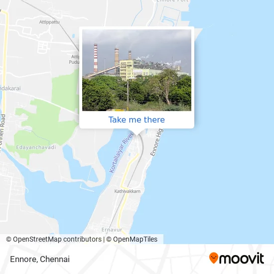 Ennore map