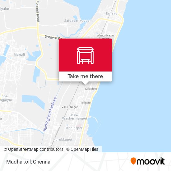 Madhakoil map