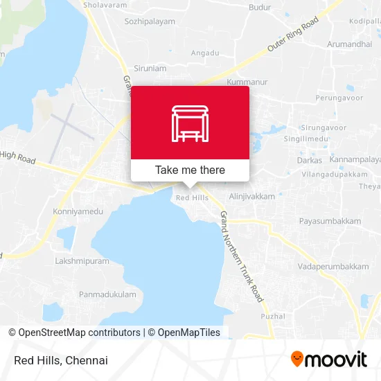 Red Hills map