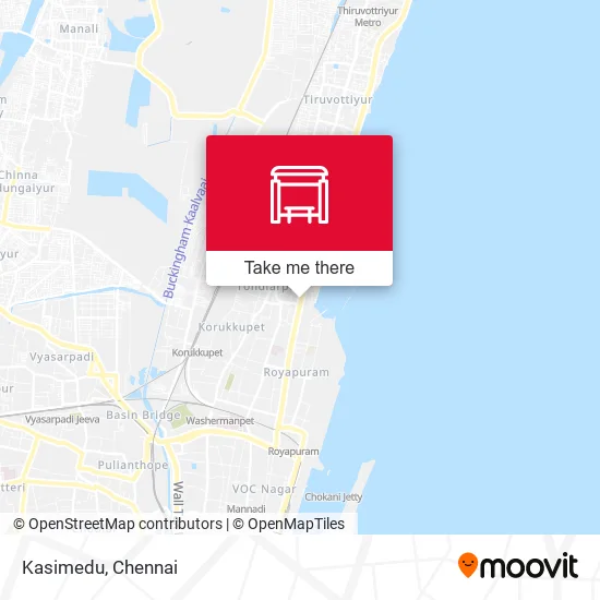 Kasimedu map