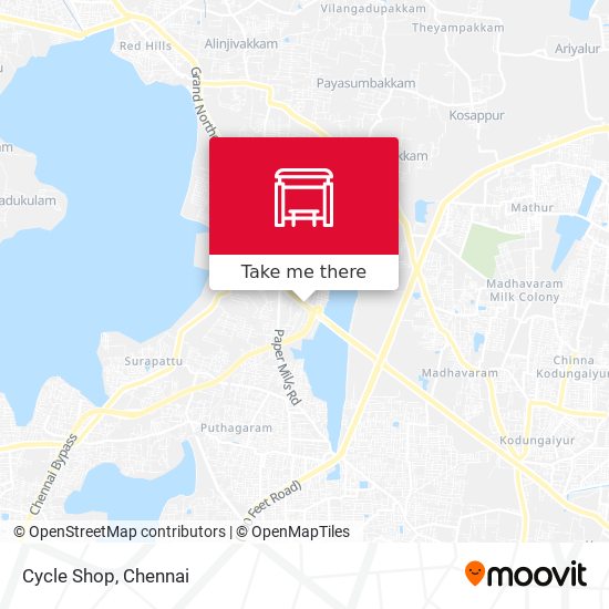 Cycle Shop map