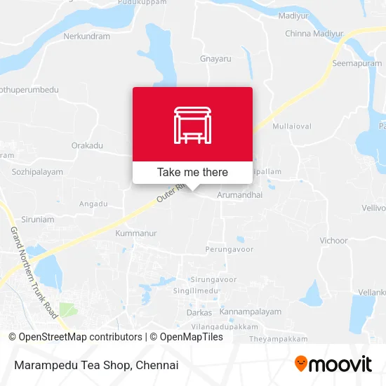 Marampedu Tea Shop map