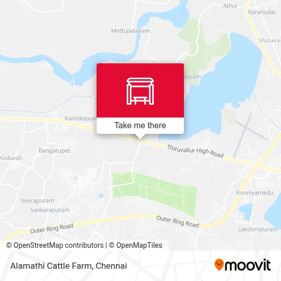 Alamathi Cattle Farm map
