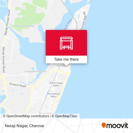 Netaji Nagar map