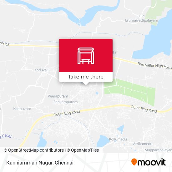 Kanniamman Nagar map