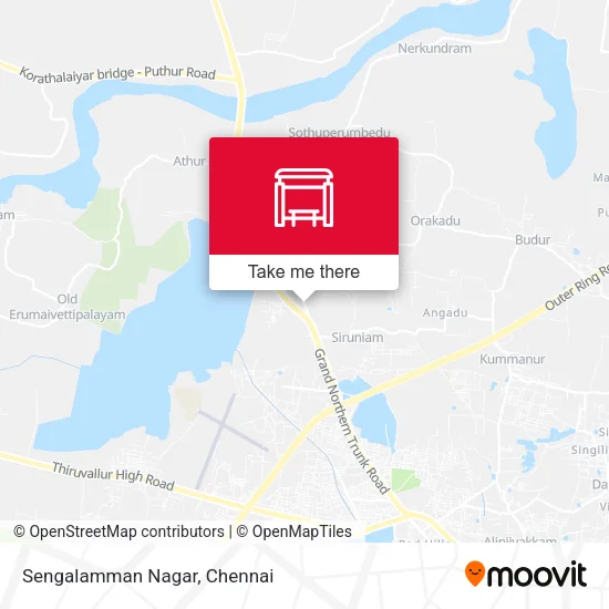 Sengalamman Nagar map
