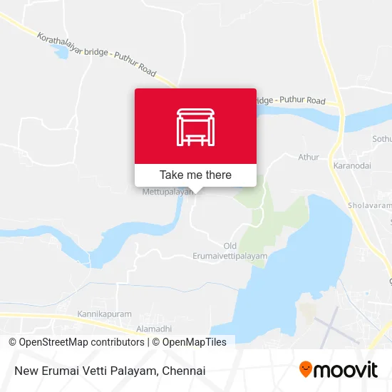 New Erumai Vetti Palayam map