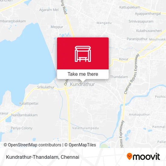 Kundrathur-Thandalam map