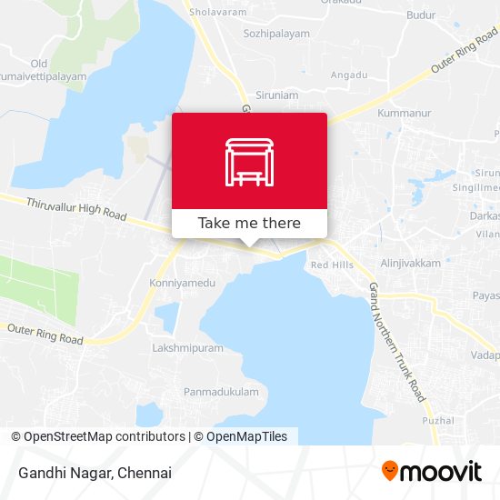 Gandhi Nagar map