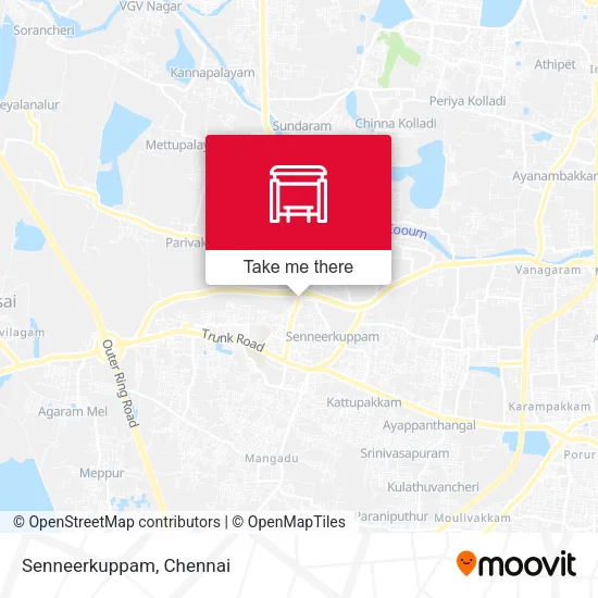 Senneerkuppam map