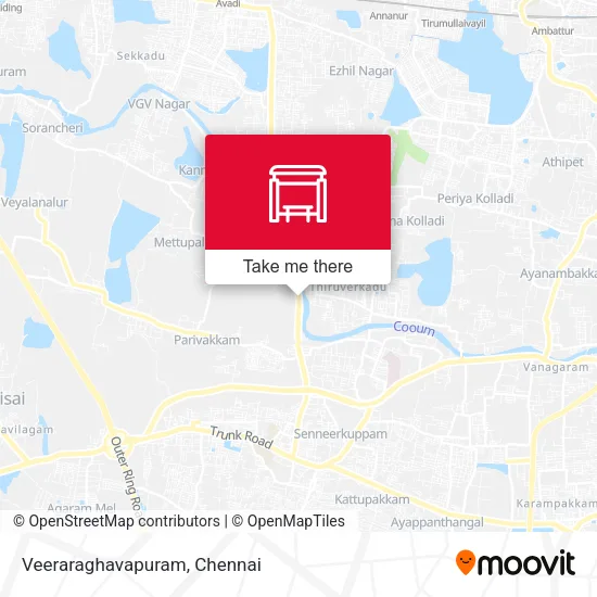 Veeraraghavapuram map