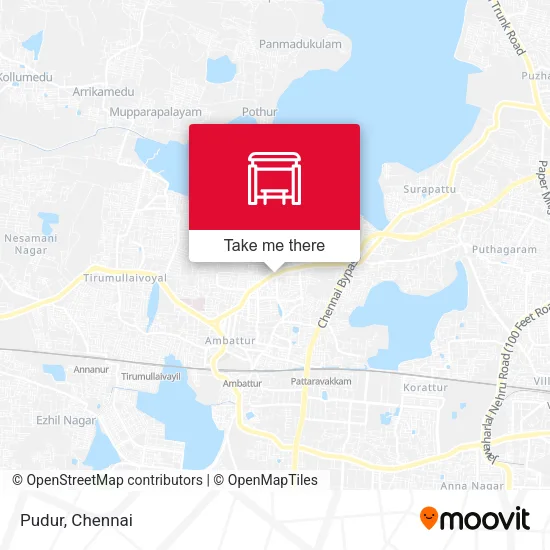 Pudur map