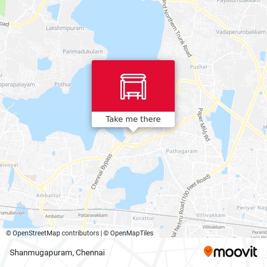 Shanmugapuram map