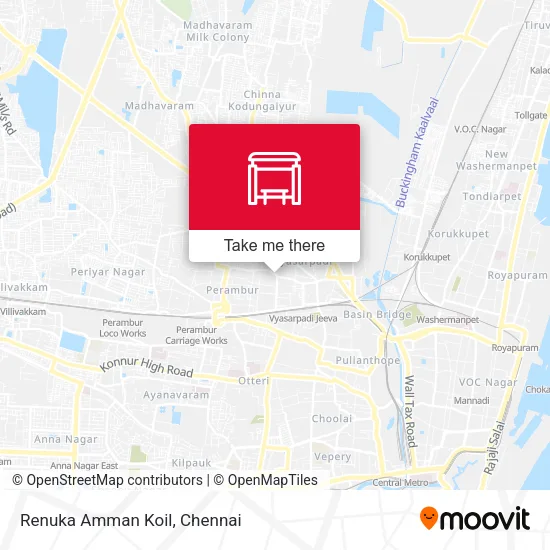 Renuka Amman Koil map