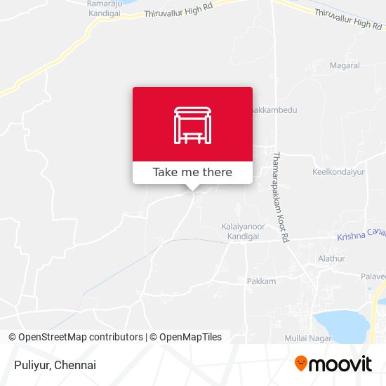 Puliyur map