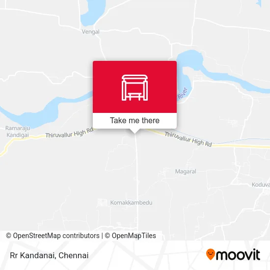 Rr Kandanai map