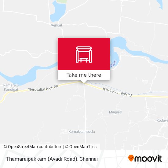 Thamaraipakkam (Avadi Road) map