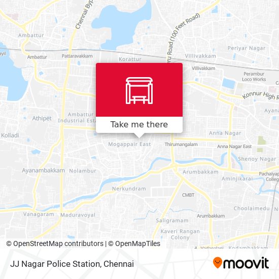 JJ Nagar Police Station map